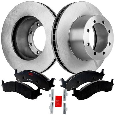 Rear Brake Disc and Pad Kit Assembly for 2003-2004 E-450 Super Duty, 2-Wheel