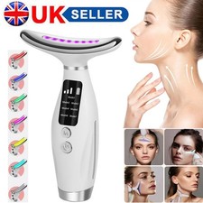 Electric Face Neck Lift Device Facial Massager Double Chin Reducer Skin Tighten