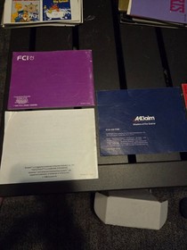 NES Exodus Ultima, Iron Sword,Track Field II Manual Only Nintendo lot Authentic