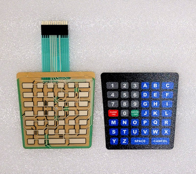 Gilbarco M07763B002 ENE1702G001 Encore S keypad & overlay, aftermarket