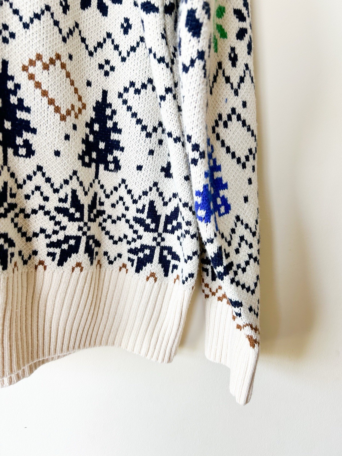 Ader Error Crew- neck logo-patch Wool Sweater Siz… - image 5