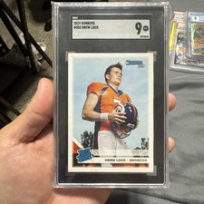 2019 Panini Donruss - Rated Rookie Drew Lock #303 (RC)