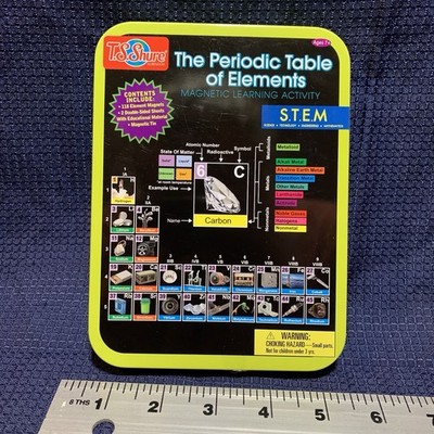 T.S. Shure Magnetic Learning Activity Kit Periodic Table Of Elements Educational