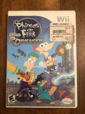Phineas and Ferb: Across The Second Dimension No Manual (Not Tested)