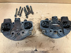1977 harley davidson ironhead sportster 1000 complete cylinder heads w/bolts