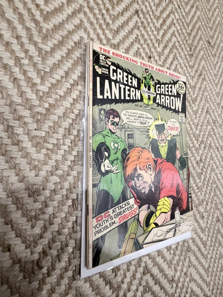 Green Lantern #85 and #86 FN/VF Drug Issue DC Comics 1971 Neal Adams Key - Image 2 of 4