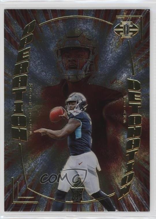 2022 Panini Illusions Operation Detonation Malik Willis #OD-23 0u2j