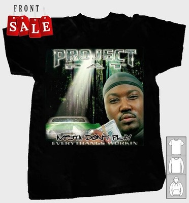 Project Mista Don't Play Pat Three 6 Mafia Album  Unisex S-5XL Shirt NH484