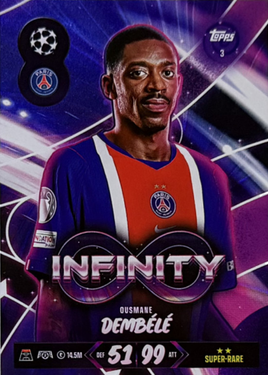 Topps Match Attax Champions League 26/27 - 인피니티 카드 선택 4