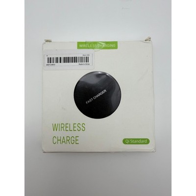 Fast Charger Wireless Charging Pad Qi Standard Black