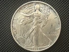 1992 American Silver Eagle $1 - Uncirculated, Heavy Natural Toning/Spotting
