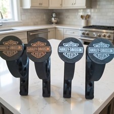 Set Of 4 Harley Davidson Motorcycle helmet  &...