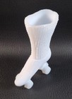 Boyd's Crystal Art Glass ROLLER SKATE Boot Shoe 1983-88 PATRIOT WHITE NOS 4-1/4" — photo 2