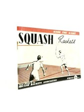 Squash Rackets - Know The Game Squash Rackets Association - 1950  ID:06277 