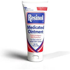 Resinol Medicated Ointment For Itch Relief And Protection Of Skin Rashes and ...