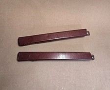98-00 Toyota Tacoma Front Bumper Head Light Headlight Filler Trim Set Red Oem