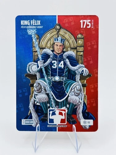 2026 Bo Jackson Battle Arena King Felix Logo Battlefoil Ice