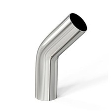 1PCS 45 Degree Aluminum Alloy Tube Intercooler Pipe Air 4"OD 1 PC 45 degree