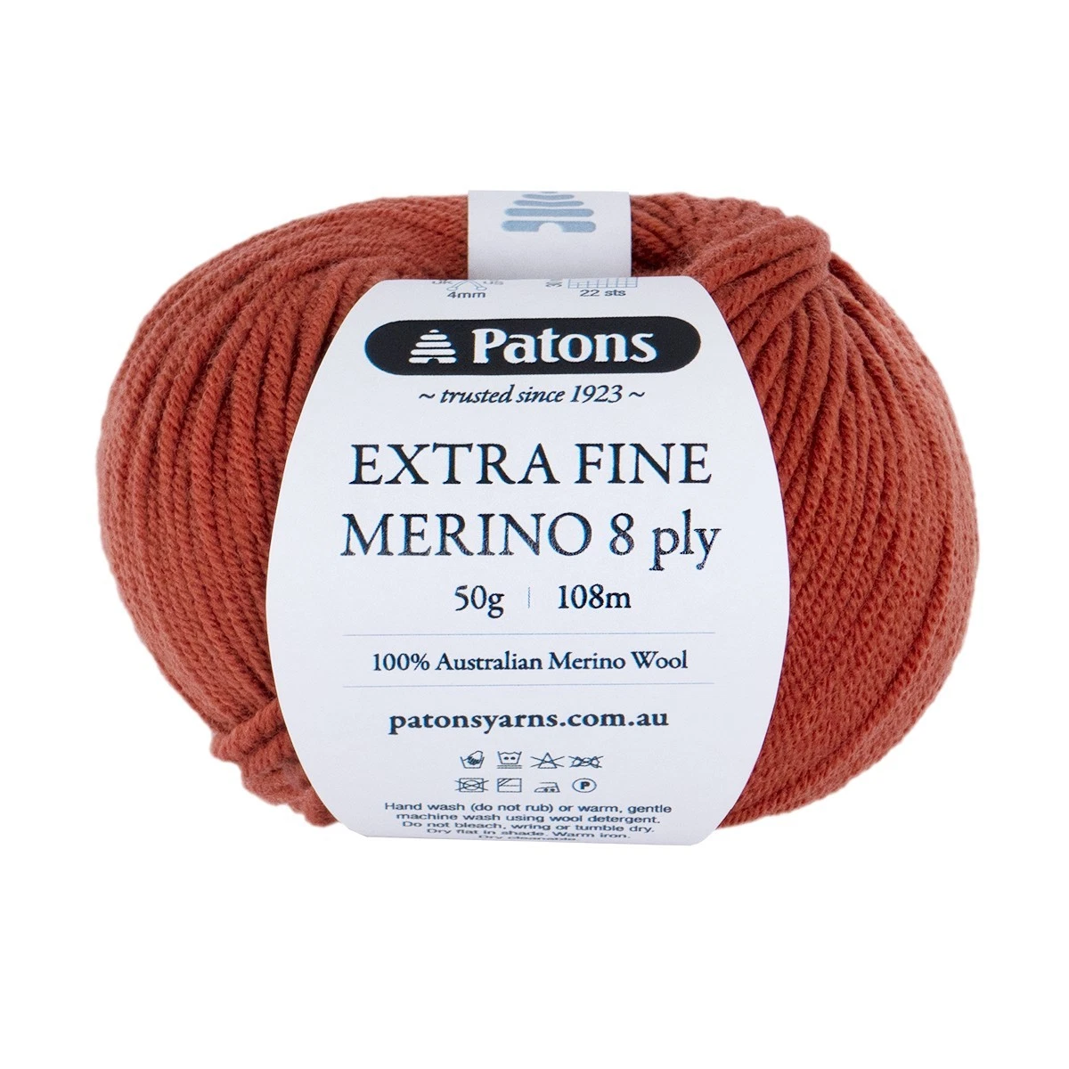 Patons Extra Fine Merino x 10 Balls  Lot  8Ply 50g Merino Wool #2128 Ceder