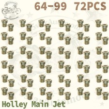 Holley Carburetor Gas Main Jets Kit Holly Size For 64-99 72 Pack 2 Each -us