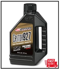 Maxima 23916 Castor 927 2-Stroke Racing Premix Oil - 16 Ounces