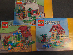 LEGO Creator 3 in 1 Changing Seasons 31038 Used Good Condition w/ Instructions