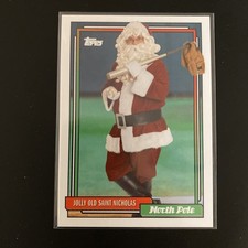 2024 Topps Holiday Mega JOLLY OLD SAINT NICHOLAS #TSA-92 The Santa Archives Mint