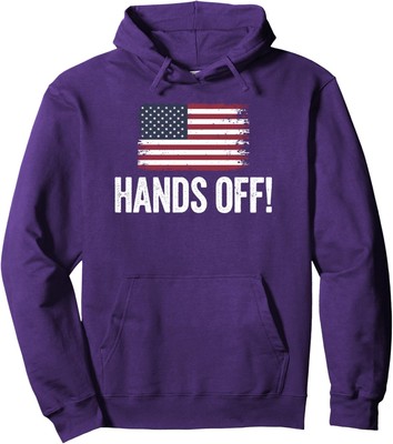 Hands Off Social Security And Medicare Protest Save Unisex Hooded Sweatshirt