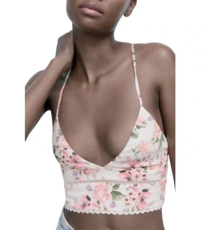 Cropped Sueter Cortado Zara ZARA ZW LOW-RISE CROPPED JEANS