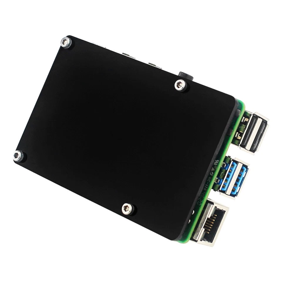 Kühlkörper aus reinem Kupfer, passives Kühlgehäuse-Set für Raspberry Pi 4B - Bild 4 von 4