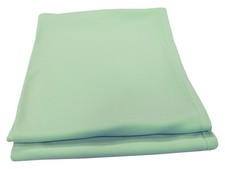 Pale Green Flame Retardant Knitted Polyester Thermal Throw - 168 x 214cm