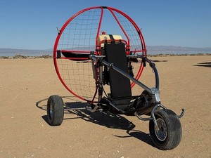 Used TrikeBuggy Bullet Paramotor Powered Paraglider with a Fresh Breeze Simonini