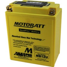 Fits Motobatt Battery fits Various Makes Models Listed Below 12N143A 12N143B SYB