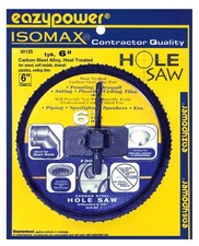 Eazypower 30125 6" Hole Saw for Cornhole Boards 1 Pack