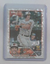 2023 Topps Adley Rutschman Silver Foilboard #250 Rookie Card. rookie card picture