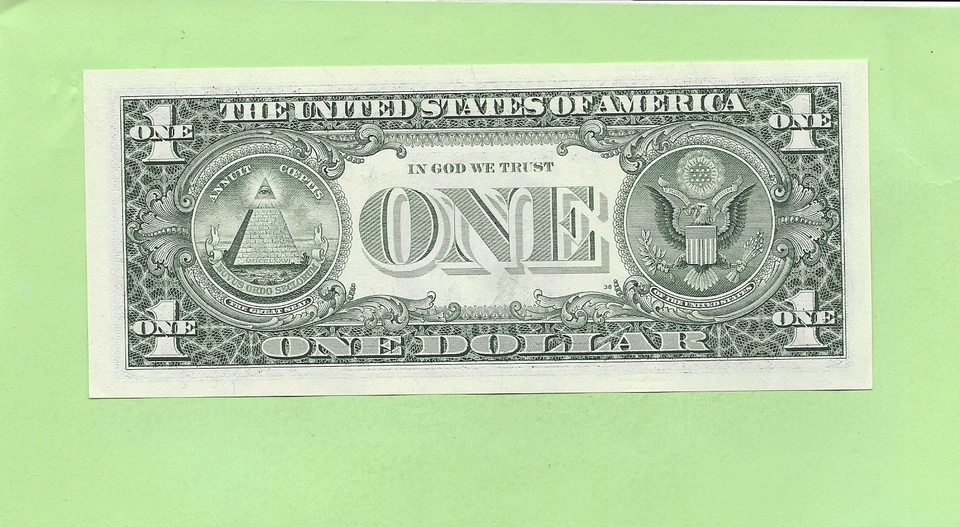 1999 ..UNCIRC $1  D 0222 5267 B  .... 1999  $1  D-B    NICE NOTE        FRN - Image 2 of 2