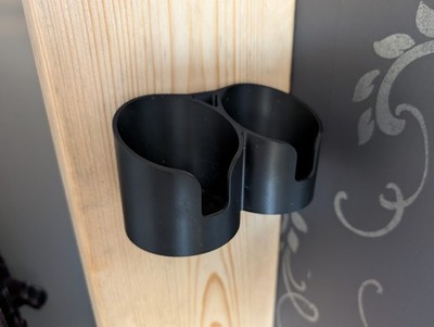 Universal Wandmontage Doppel Getränkehalter abnehmbar