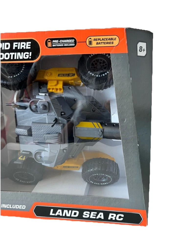 Little Tikes LTXtreme Land Sea RC 10 Missiles Rapid Fire Shooting Transformer - Image 4 of 4