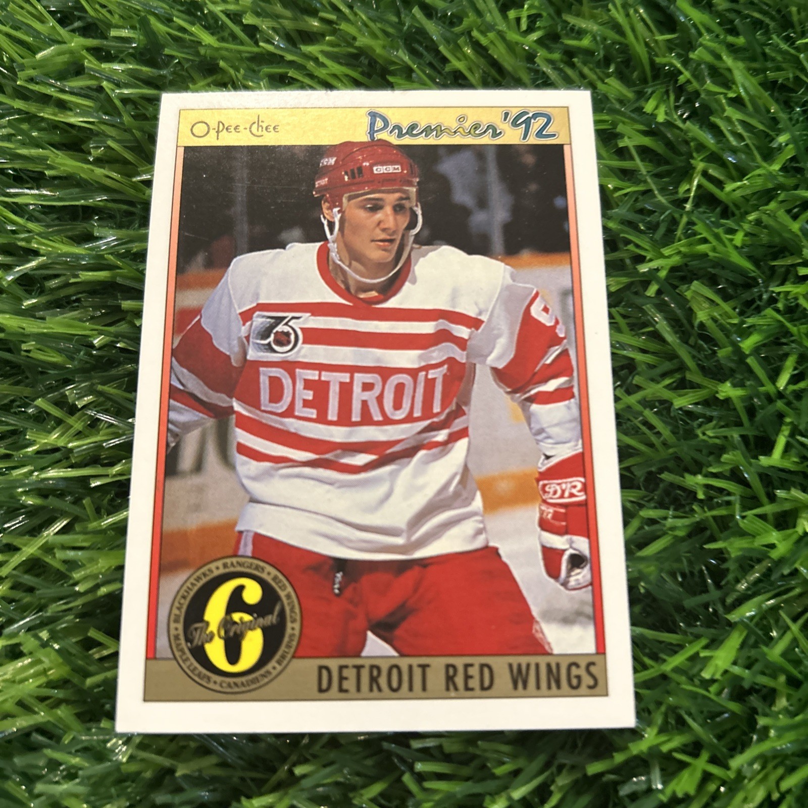 Sergei Fedorov 1991-92 O-Pee-Chee OPC Premier #173 Detroit Red Wings H11