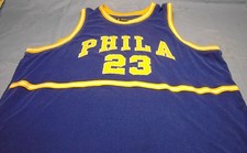 HARDWOOD classics Jersey PHILADELPHIA JASON RICHARDSON #23 D'funkd 1955-56 Sz XL