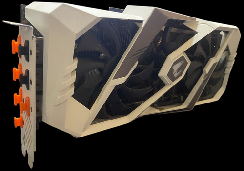 Gigabyte AORUS Xtreme GeForce RTX 2080 8GB Custom White Color Sag Bracket - Photo 2/11