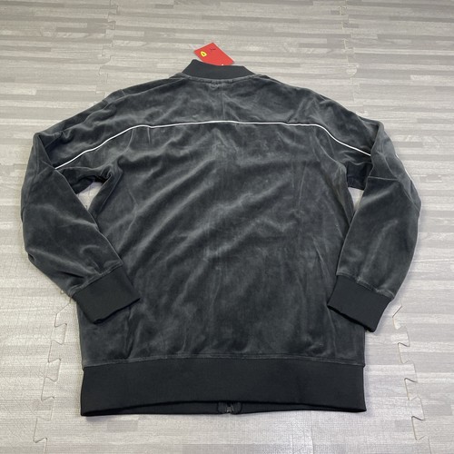Puma Fleece Velvet Track Jacket Ferrari Race MT7 Mens Medium Black 627043 $110 - Picture 8 of 8