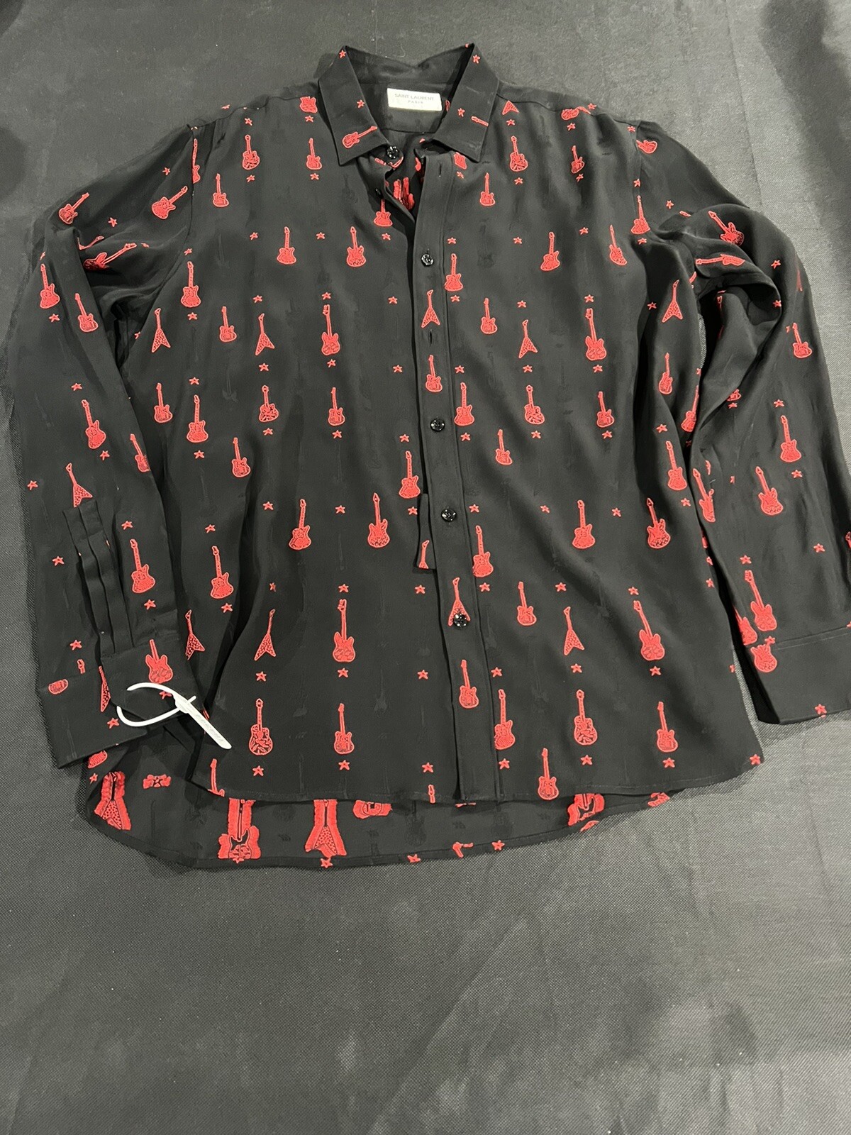 Camicia da uomo Saint Laurent Hedi Slimane. 16 5 42. $890