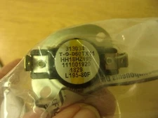 Factory Authorized Parts  HH18H2195 Rollout Switch  Open: 195, Close 115.