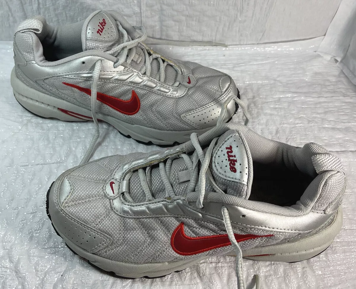 dagboek het dossier zonne NIKE AIR BRS 1000 GRAY / RED RUNNING SNEAKERS SHOES WOMEN&#039;S SIZE 8 |  eBay