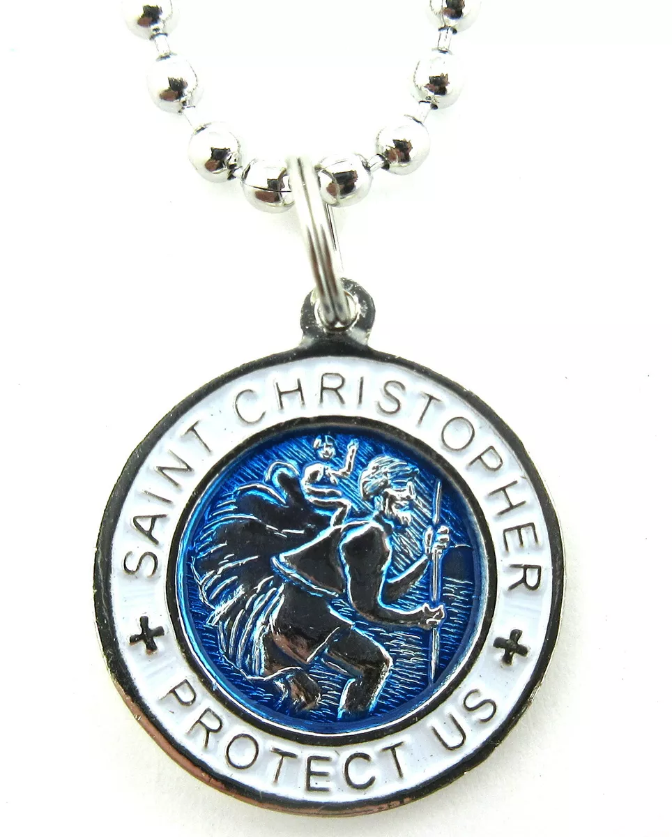 St Christopher Surf Necklace