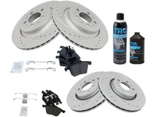 TRQ 19TR65M Front and Rear Brake Pad and Rotor Kit Fits 2003-2014 Volvo XC90