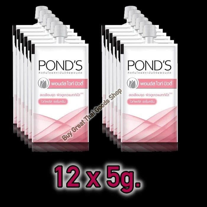 12x5g Pond's White Beauty BB CC Cream SPF 30 PA Light Bright Wrinkle Spots Cover - Image 2 of 4