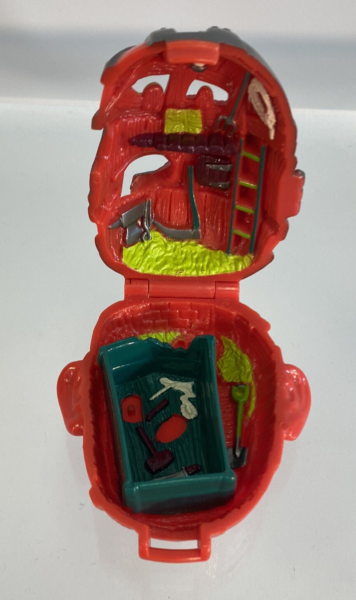 Vintage 1993 Mighty Max Tangles With Lockjaw Playset Horror