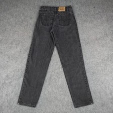 Vintage Levis Jeans Mens 31x32 Black Tab Denim 550 Relaxed Taper Made in USA 90s